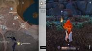 Moments Scattered to the Wind location in the Hunter's Den (Image via Kuro Games)